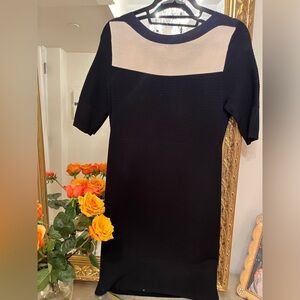 Club Monaco Navy Sweater Dresss